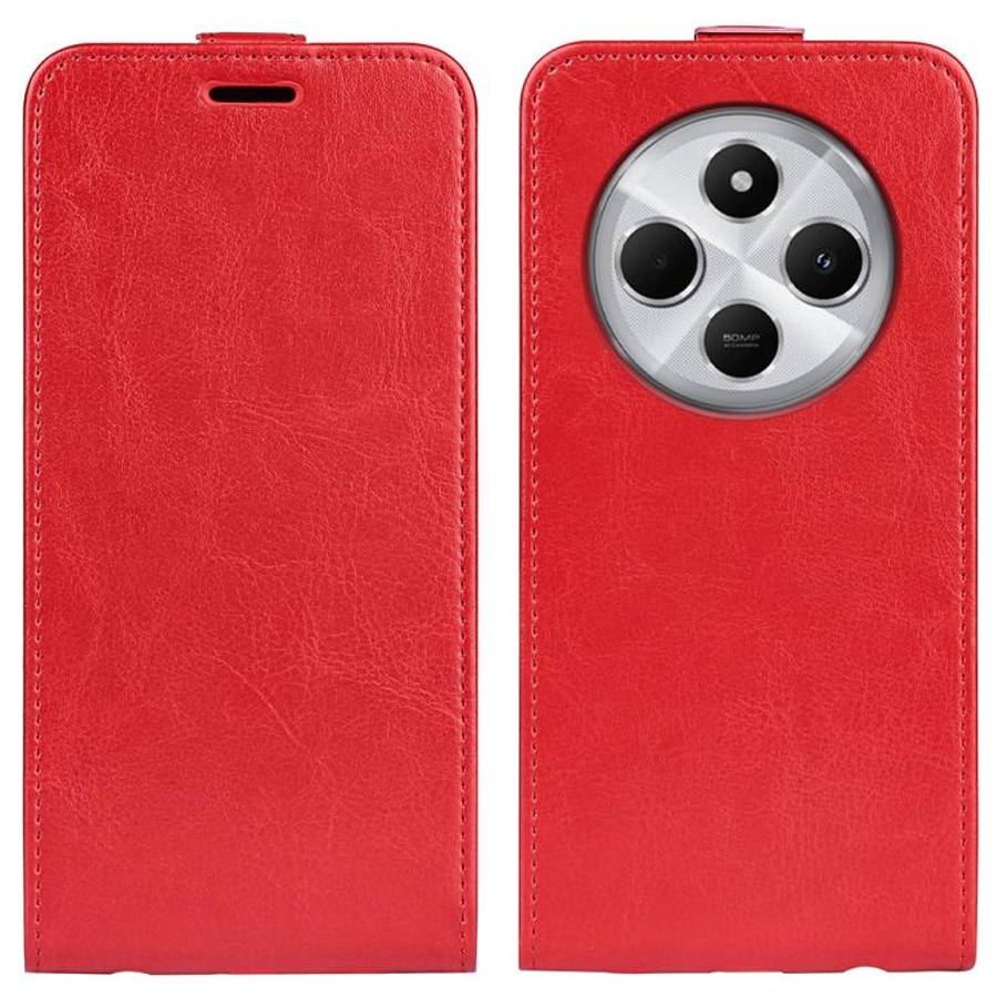 R64 Texture Single Vertical Flip Leather Phone Case, For Xiaomi Redmi Note 14 5G, For Xiaomi Redm...