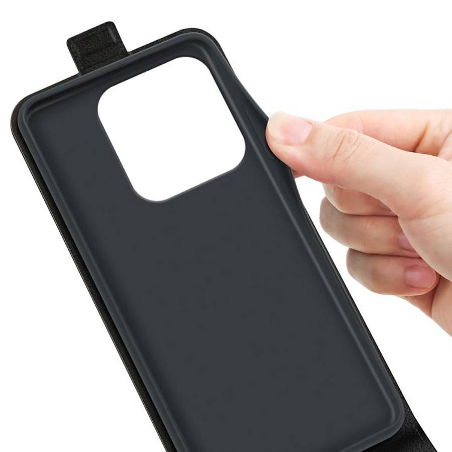 R64 Texture Single Vertical Flip Leather Phone Case, For Xiaomi Redmi Note 14 5G, For Xiaomi Redm...
