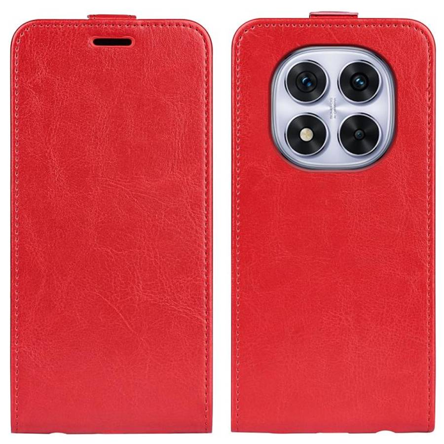 R64 Texture Single Vertical Flip Leather Phone Case, For Xiaomi Redmi Note 14 5G, For Xiaomi Redm...