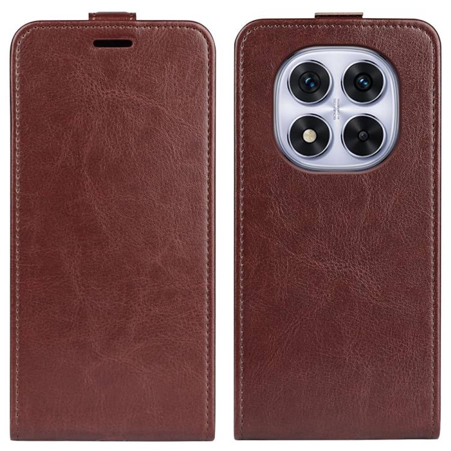 R64 Texture Single Vertical Flip Leather Phone Case, For Xiaomi Redmi Note 14 5G, For Xiaomi Redm...