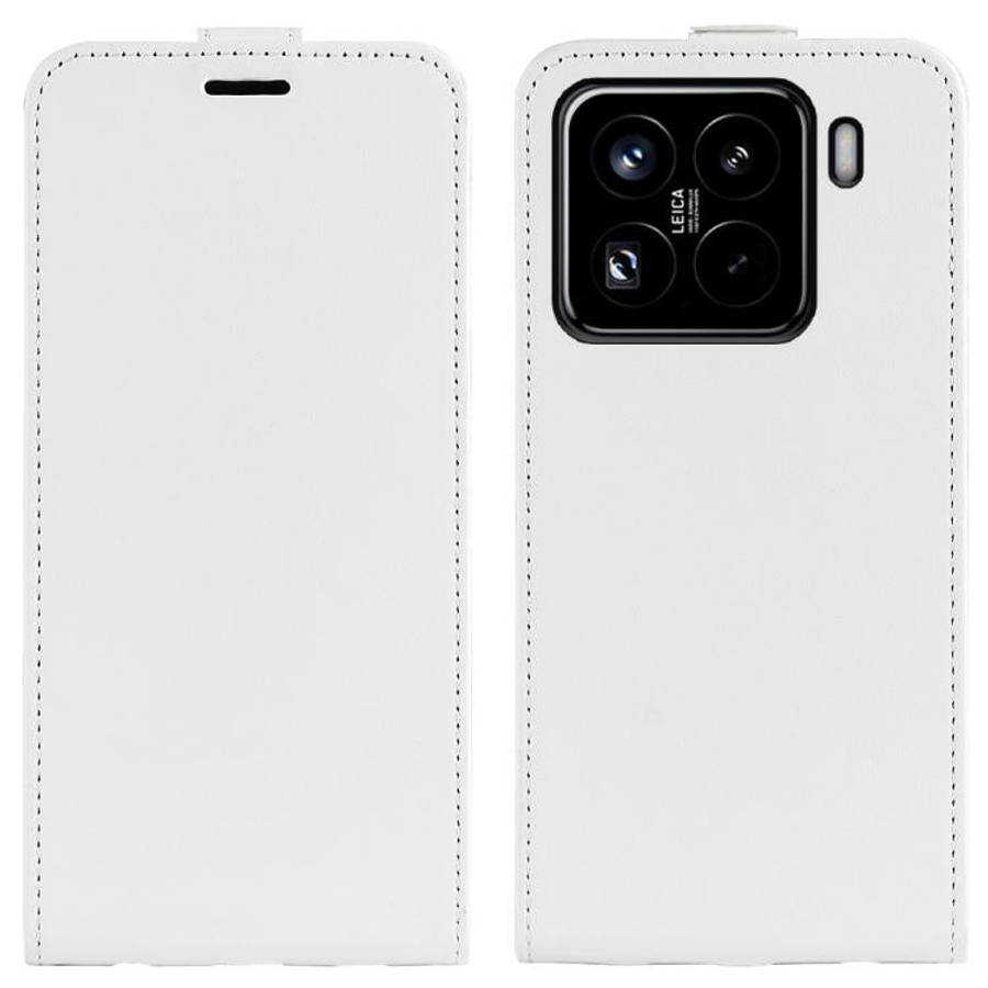 R64 Texture Single Vertical Flip Leather Phone Case, For Xiaomi 15T Pro, For Xiaomi 15T, For Redm...