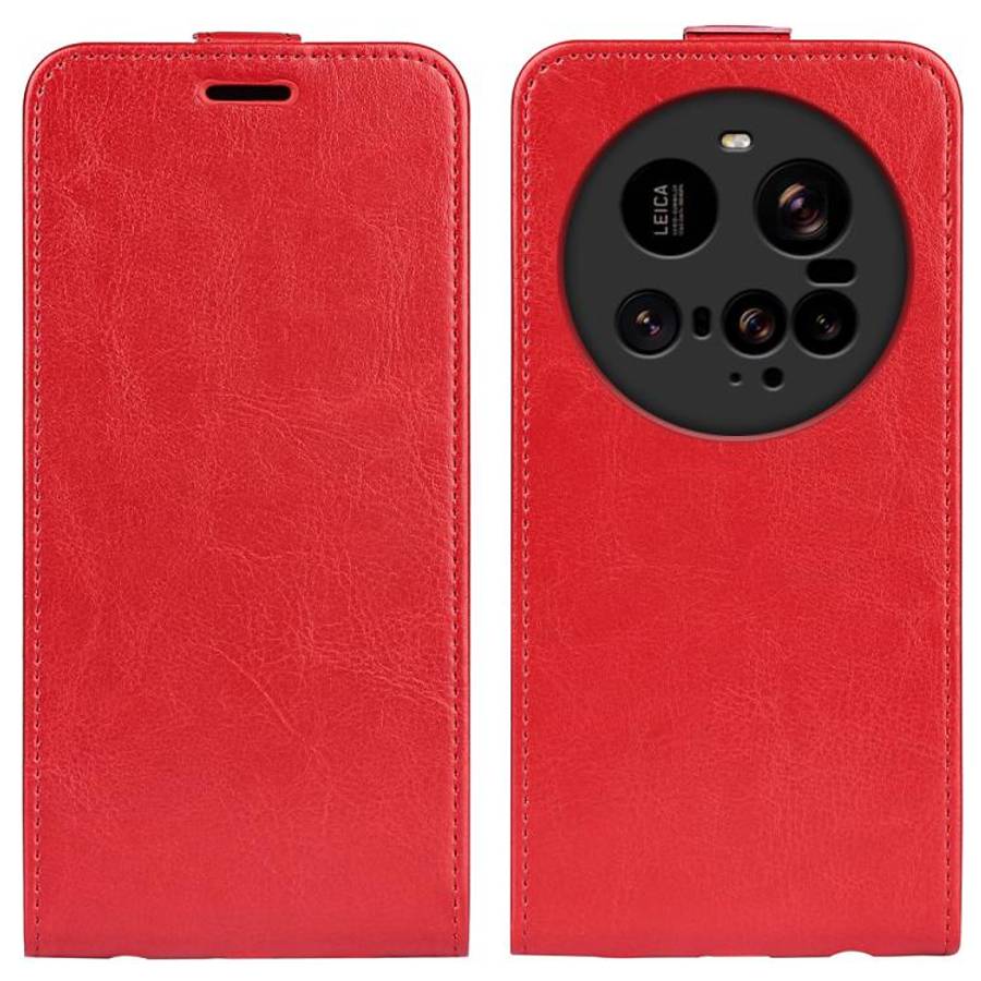 R64 Texture Single Vertical Flip Leather Phone Case, For Xiaomi 15T Pro, For Xiaomi 15T, For Redm...