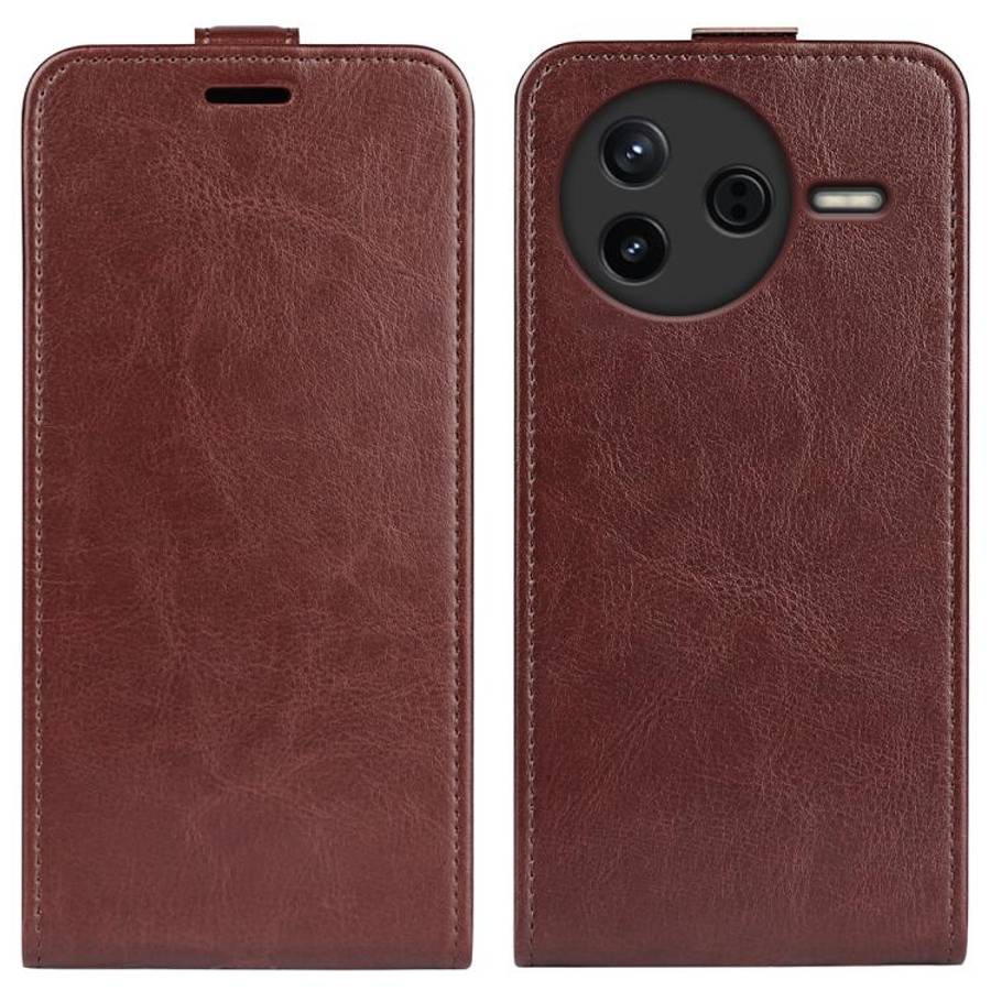 R64 Texture Single Vertical Flip Leather Phone Case, For Redmi Turbo 5 5G / Poco X8 Pro 5G, For R...