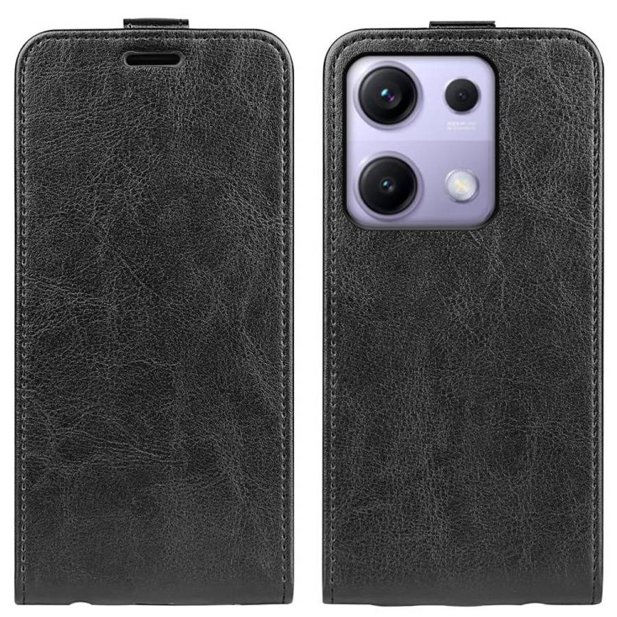 R64 Texture Single Vertical Flip Leather Phone Case, For Xiaomi 15T Pro, For Xiaomi 15T, For Redm...