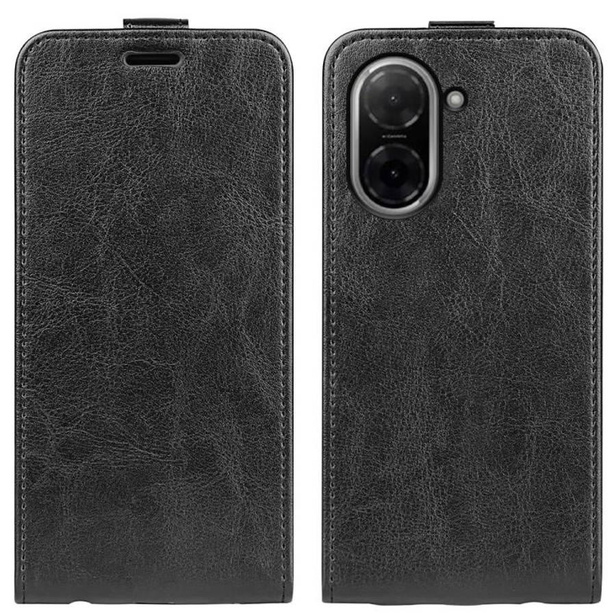 R64 Texture Single Vertical Flip Leather Phone Case, For Xiaomi 15T Pro, For Xiaomi 15T, For Redm...