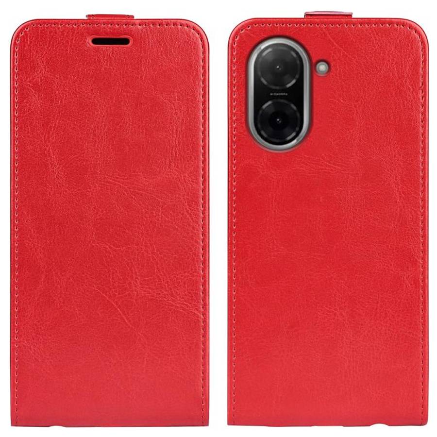 R64 Texture Single Vertical Flip Leather Phone Case, For Xiaomi 15T Pro, For Xiaomi 15T, For Redm...