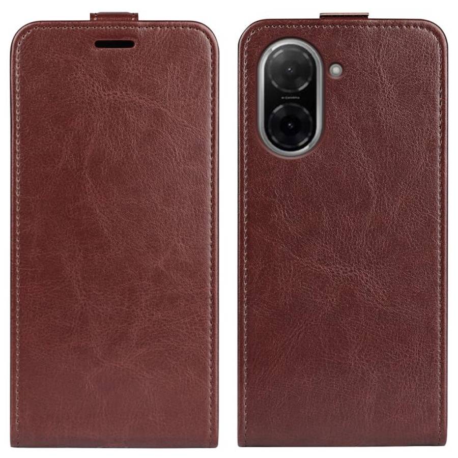 R64 Texture Single Vertical Flip Leather Phone Case, For Xiaomi 15T Pro, For Xiaomi 15T, For Redm...
