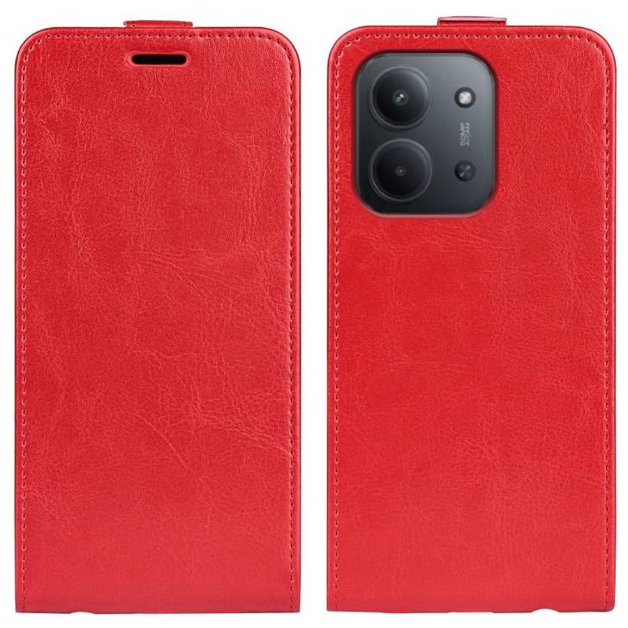 R64 Texture Single Vertical Flip Leather Phone Case, For Redmi Turbo 5 5G / Poco X8 Pro 5G, For R...