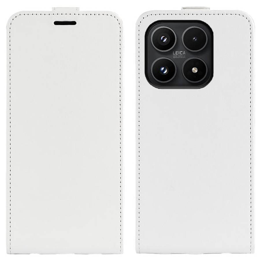 R64 Texture Single Vertical Flip Leather Phone Case, For Xiaomi 18 Pro Max 5G, For Xiaomi 18 Pro ...