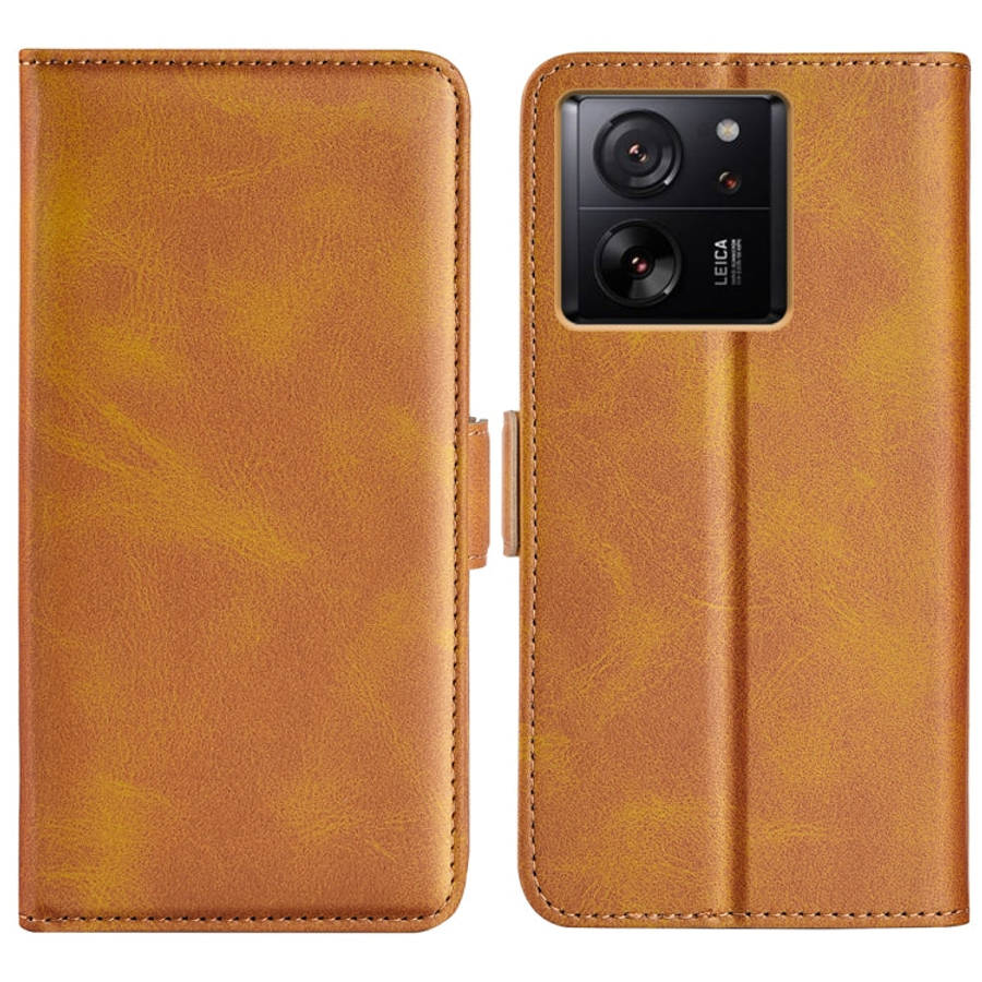 Dual-side Magnetic Buckle Horizontal Flip Leather Phone Case, For Xiaomi 13T, For Redmi A7 Pro 17...