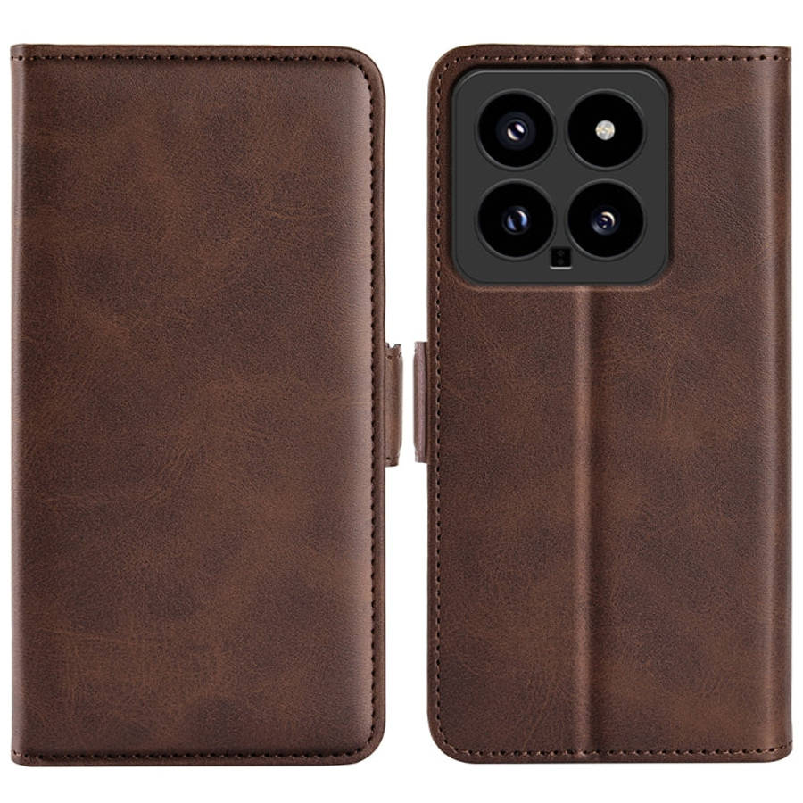 Dual-side Magnetic Buckle Horizontal Flip Leather Phone Case, For Xiaomi Redmi A3, For Xiaomi Red...