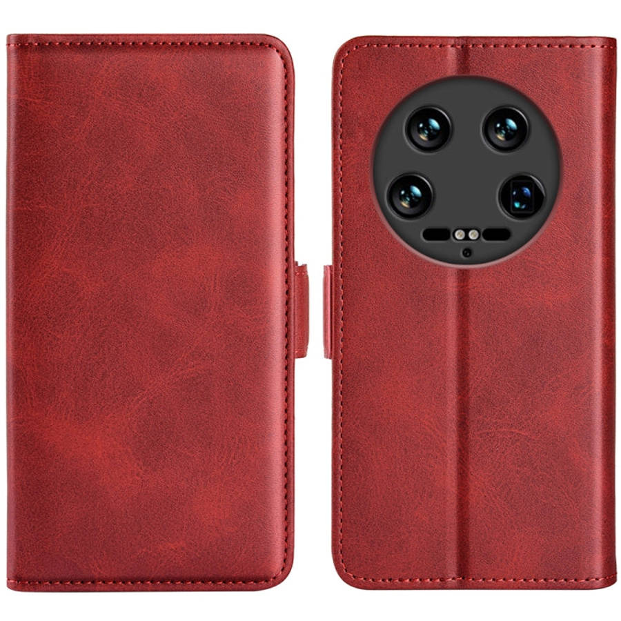 Dual-side Magnetic Buckle Horizontal Flip Leather Phone Case, For Xiaomi Redmi A3, For Xiaomi Red...