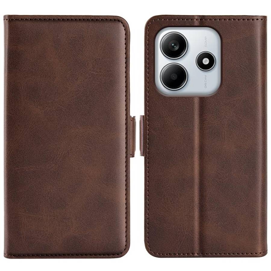 Dual-side Magnetic Buckle Horizontal Flip Leather Phone Case, For Redmi A5 4G 173.3mm, For Redmi ...