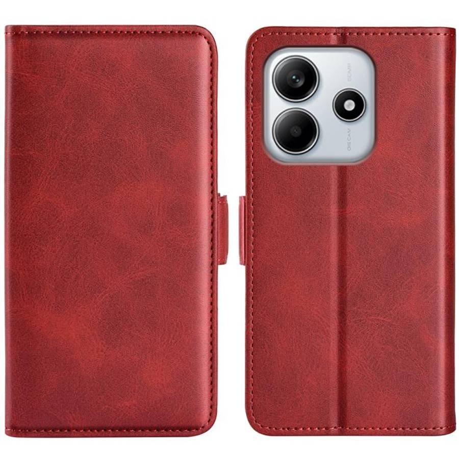 Dual-side Magnetic Buckle Horizontal Flip Leather Phone Case, For Redmi A5 4G 173.3mm, For Redmi ...