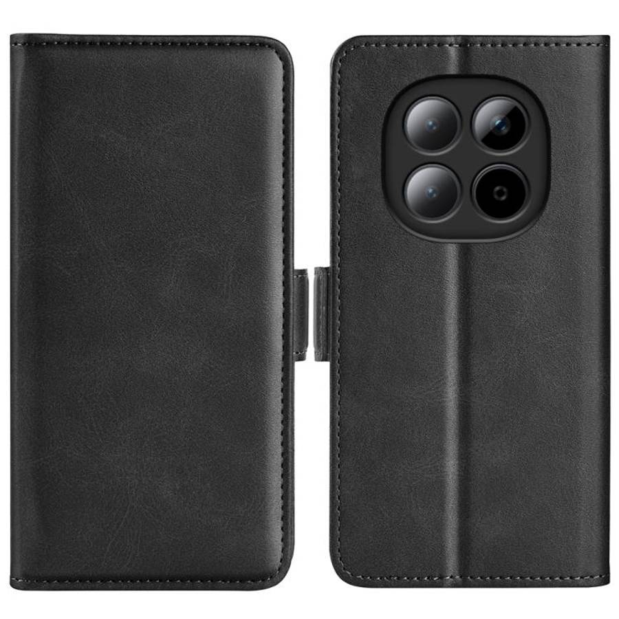 Dual-side Magnetic Buckle Horizontal Flip Leather Phone Case, For Redmi Note 17 Pro 5G Global 163...