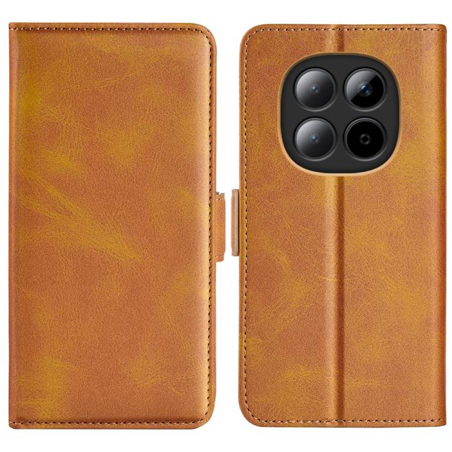 Dual-side Magnetic Buckle Horizontal Flip Leather Phone Case, For Redmi Note 17 Pro 5G Global 163...