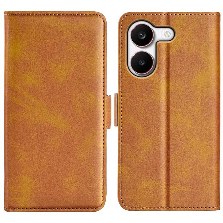 Dual-side Magnetic Buckle Horizontal Flip Leather Phone Case, For Xiaomi 13T, For Redmi A7 Pro 17...