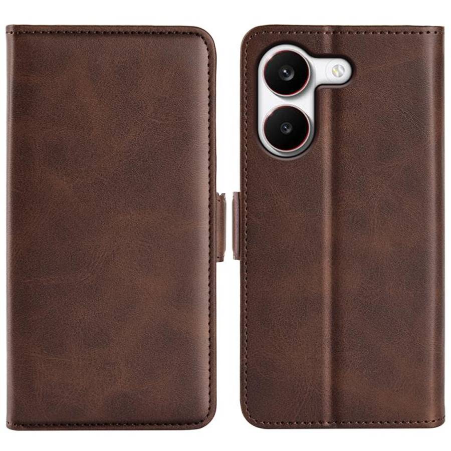 Dual-side Magnetic Buckle Horizontal Flip Leather Phone Case, For Xiaomi 13T, For Redmi A7 Pro 17...
