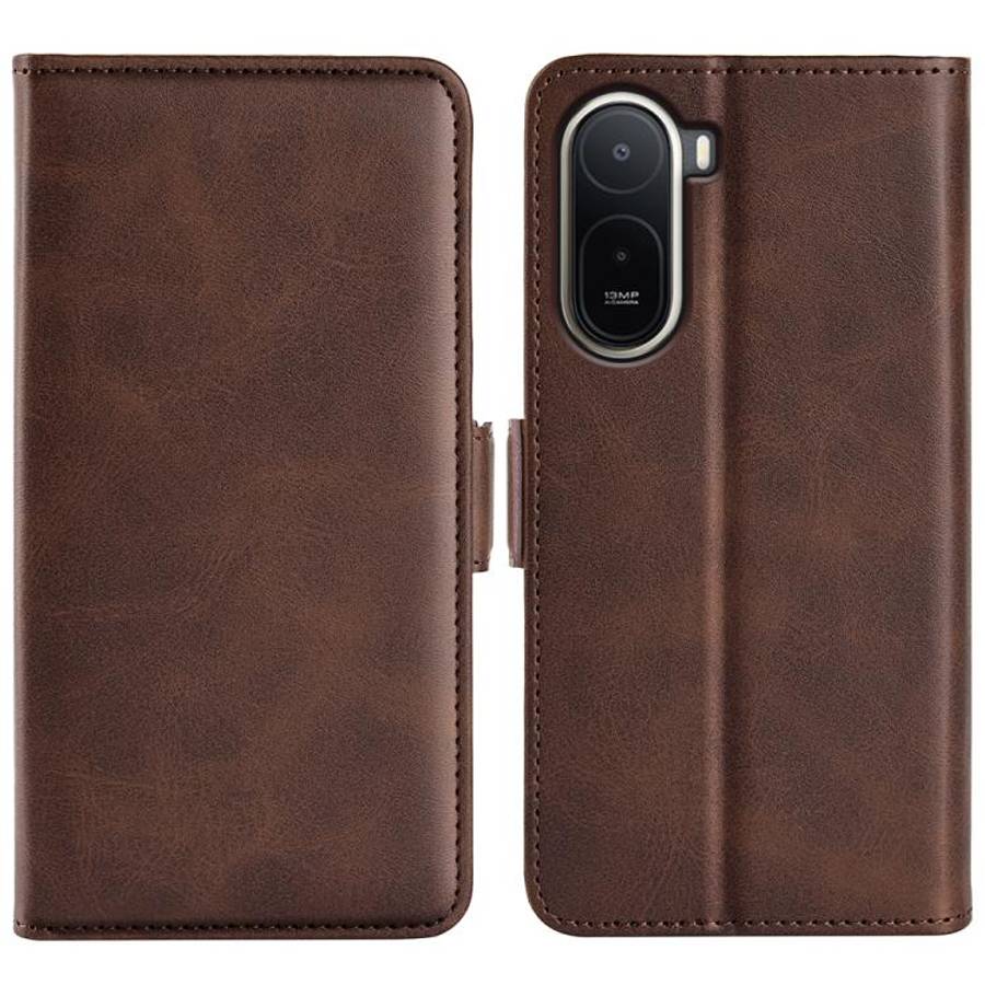 Dual-side Magnetic Buckle Horizontal Flip Leather Phone Case, For Xiaomi 13T, For Redmi A7 Pro 17...