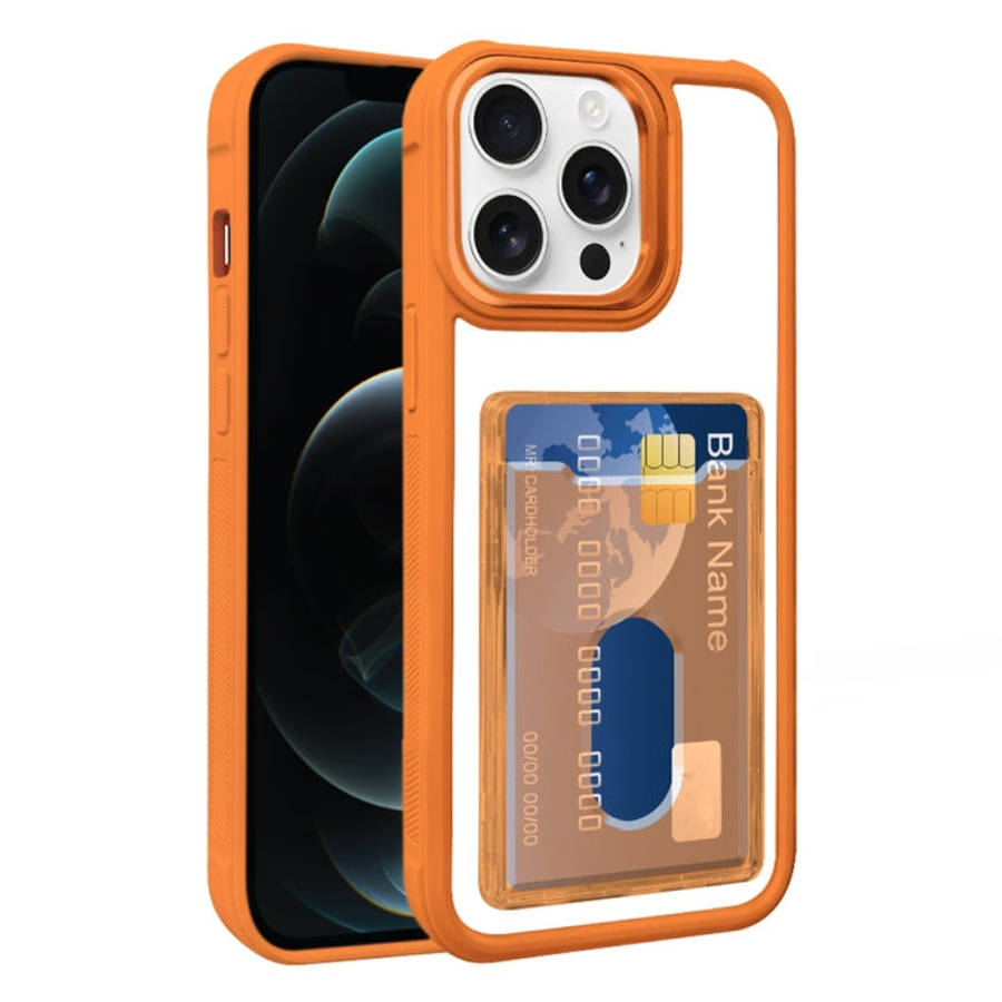 Electroplated Card Bag Acrylic Hybrid TPU Phone Case, For iPhone 12, For iPhone 12 Pro Max, For i...