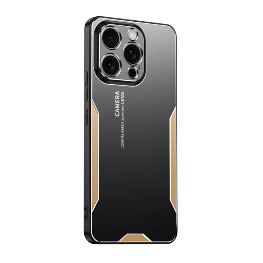 Blade Series TPU Hybrid Metal Phone Case, For iPhone 15, For iPhone 14 Plus, For iPhone 14, For i...