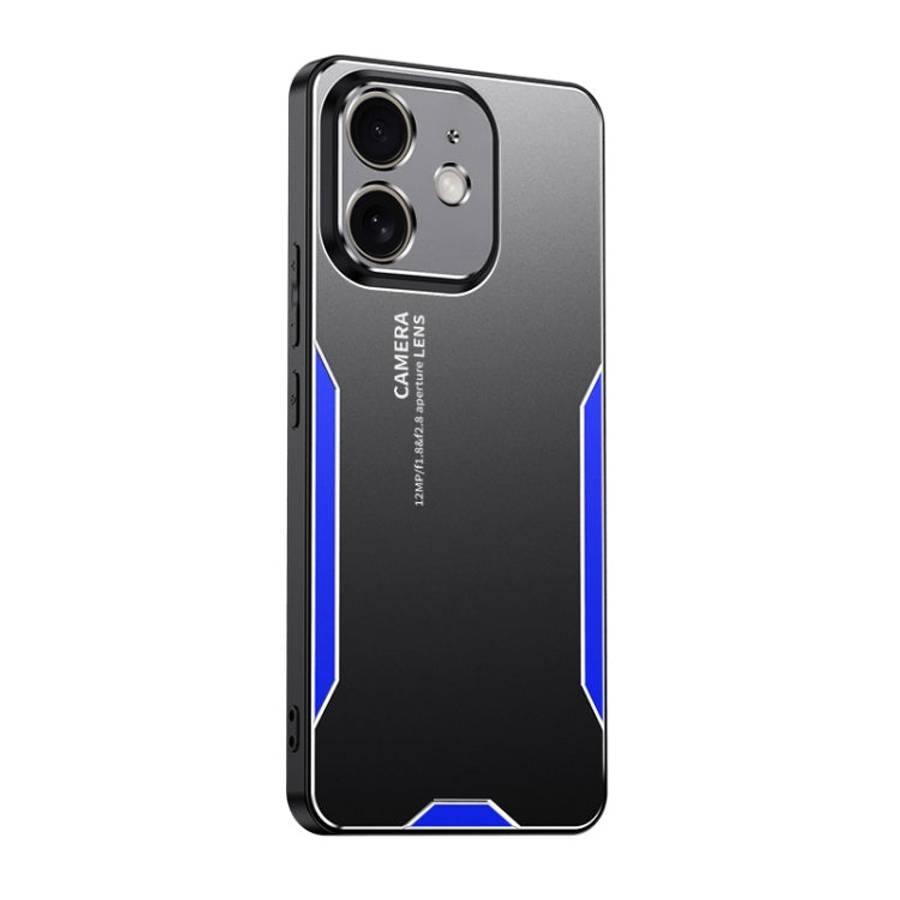 Blade Series TPU Hybrid Metal Phone Case, For iPhone 15, For iPhone 14 Plus, For iPhone 14, For i...