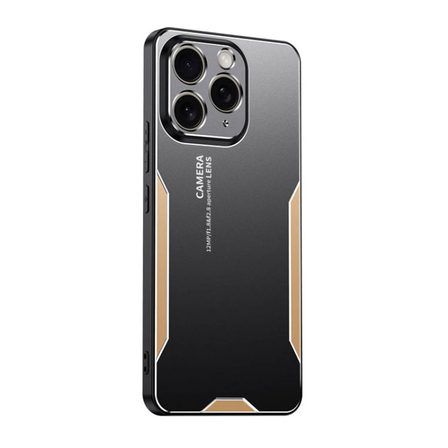 Blade Series TPU Hybrid Metal Phone Case, For iPhone 15, For iPhone 14 Plus, For iPhone 14, For i...