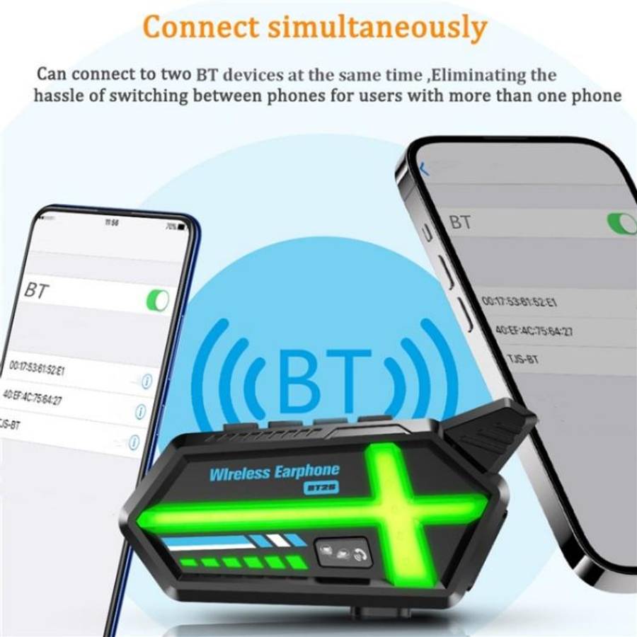 BT26 Outdoors Waterproof 500m Intercom Motorcycle Helmet Bluetooth Headset, BT26