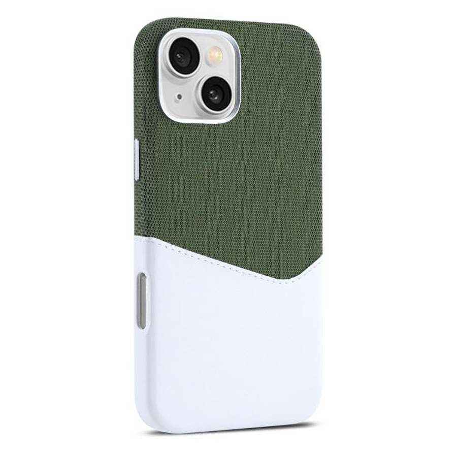 Kalebol Cloth Textue Stitching Card Slot Magnetic Phone Case, For iPhone 15 Pro Max, For iPhone 1...