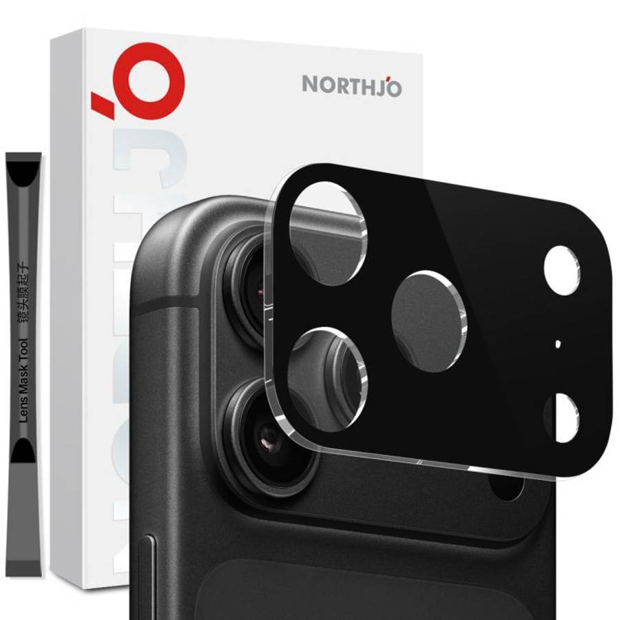 NORTHJO Camera Lens Protector 3D HD Tempered Glass Film, For iPhone Duo, For iPhone 18 Pro, For i...