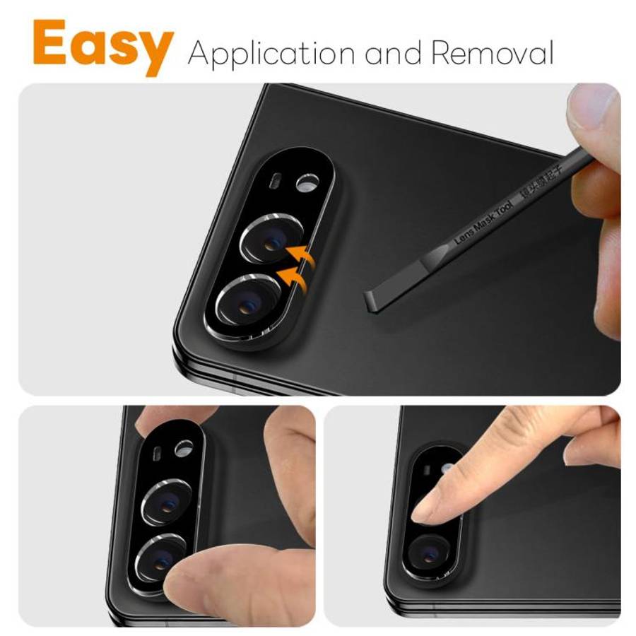 NORTHJO Camera Lens Protector 3D HD Tempered Glass Film, For iPhone Duo, For iPhone 18 Pro, For i...