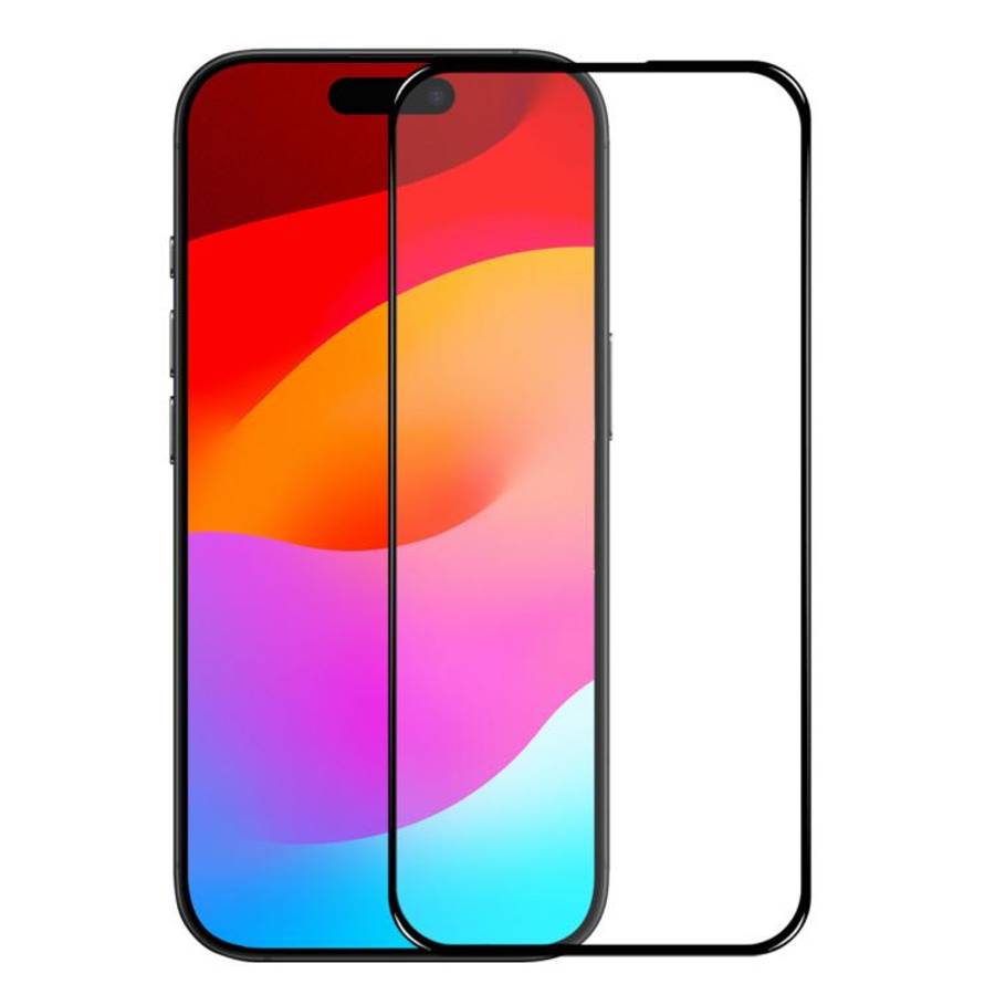 2pcs NORTHJO A++ 0.3mm Screen Full Glue Silk Printing Tempered Glass Film, For iPhone 17 Pro Max,...