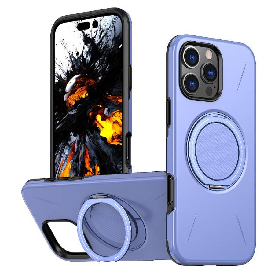 Kalebol Magnetic MagSafe Rotation Holder PC Phone Case, For iPhone Air, For iPhone 16 Pro Max, Fo...