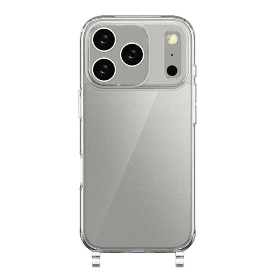 Kalebol Minimalist Transparent Lanyard Integrated Phone Case, For iPhone 17 Pro Max, For iPhone 1...