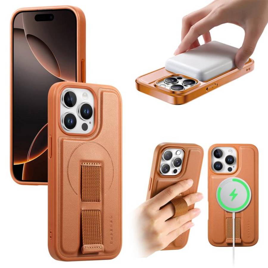 CaseNeo Finger Grip Wristband MagSafe Back Phone Case, For iPhone 14 Pro Max, For iPhone 13 Pro M...