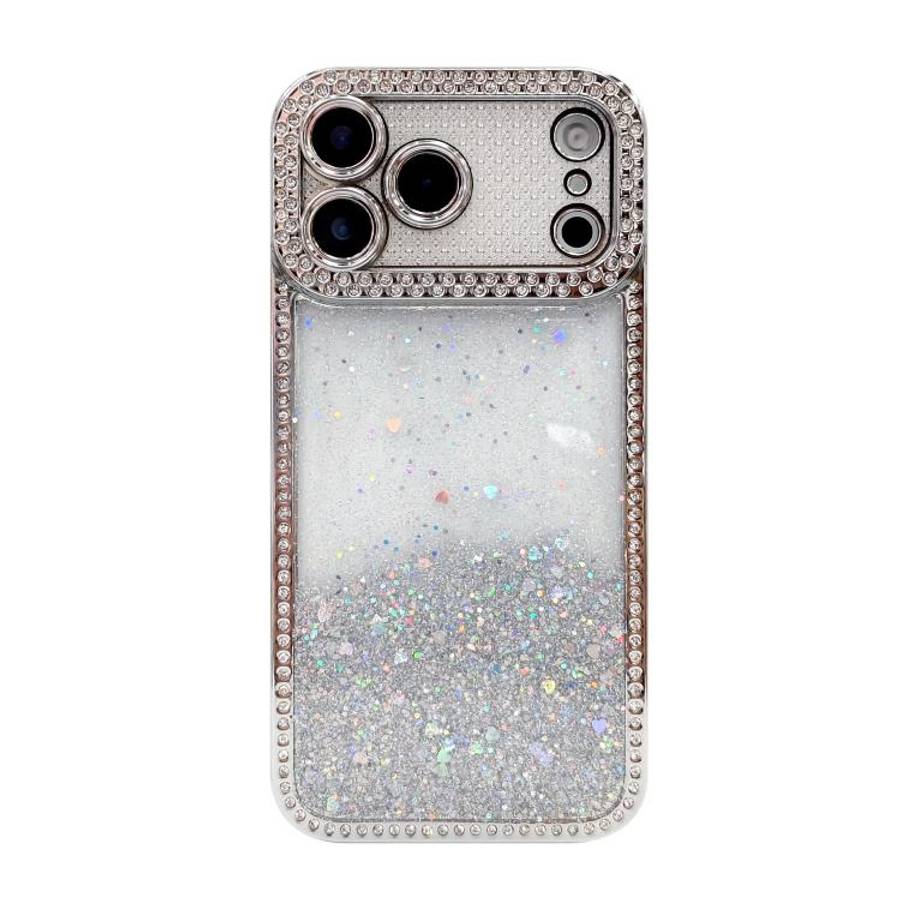 Diamond Gradient Glitter Sequins Plated Phone Case, For iPhone 17 Pro Max, For iPhone 17 Pro, For...