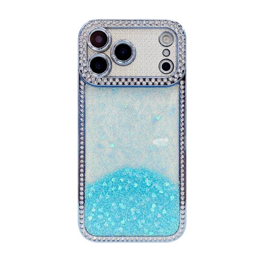 Diamond Gradient Glitter Sequins Plated Phone Case, For iPhone 17 Pro Max, For iPhone 17 Pro, For...