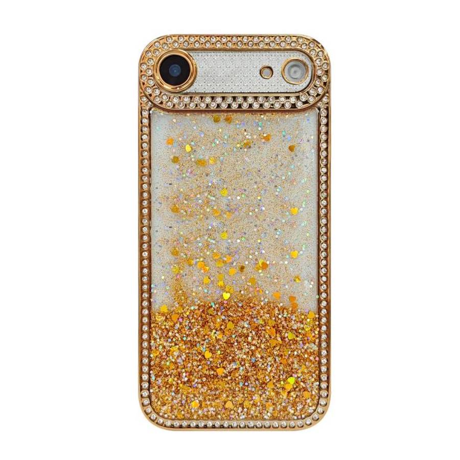 Diamond Gradient Glitter Sequins Plated Phone Case, For iPhone 17 Pro Max, For iPhone 17 Pro, For...