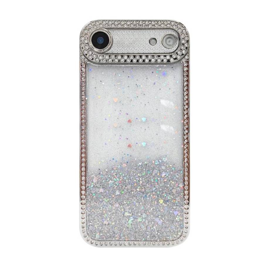 Diamond Gradient Glitter Sequins Plated Phone Case, For iPhone 17 Pro Max, For iPhone 17 Pro, For...