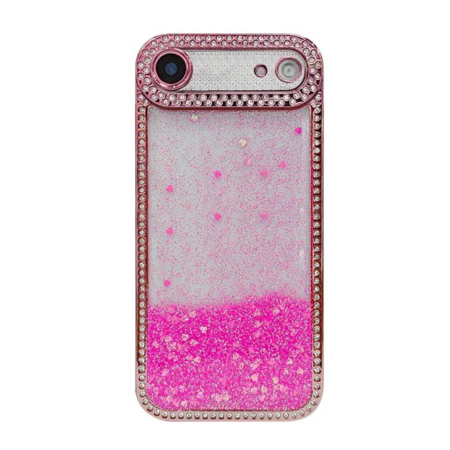 Diamond Gradient Glitter Sequins Plated Phone Case, For iPhone 17 Pro Max, For iPhone 17 Pro, For...