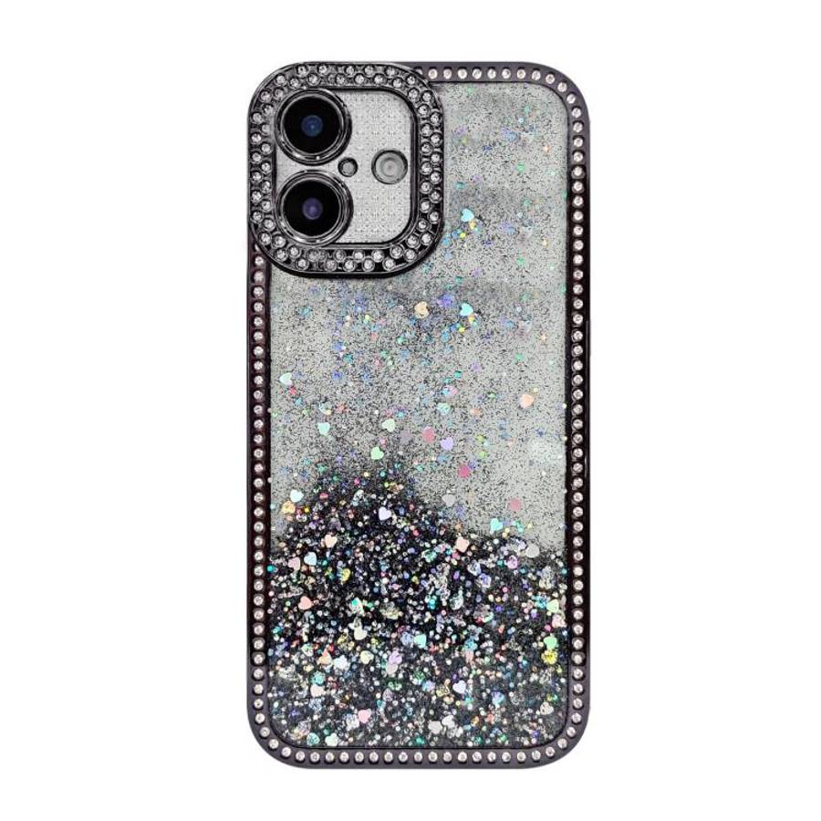 Diamond Gradient Glitter Sequins Plated Phone Case, For iPhone 17 Pro Max, For iPhone 17 Pro, For...