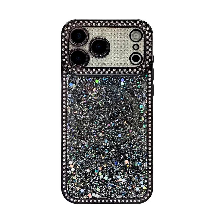 Diamond Sequins Glitter MagSafe Electroplating Phone Case, For iPhone 15 Pro, For iPhone 15 Plus,...