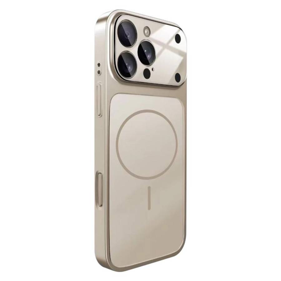 Change to 17 Big Lens Window Frosted MagSafe Phone Case, For iPhone 15 Pro Max, For iPhone 15 Pro...