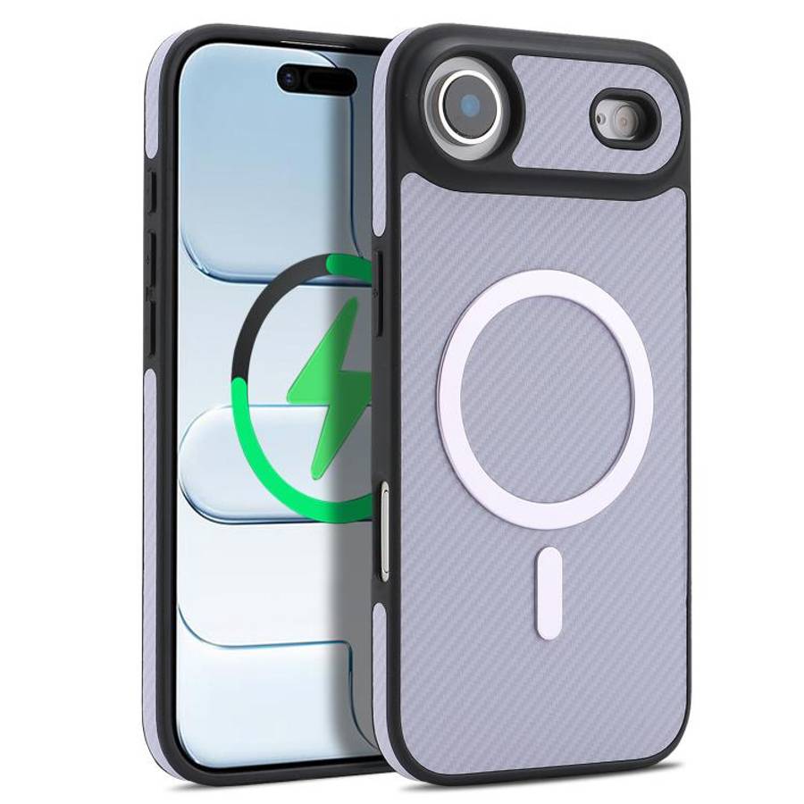 Carbon Fiber MagSafe Phone Case, For iPhone 18 Pro, For iPhone 18 Pro Max, For iPhone 17 Pro Max,...