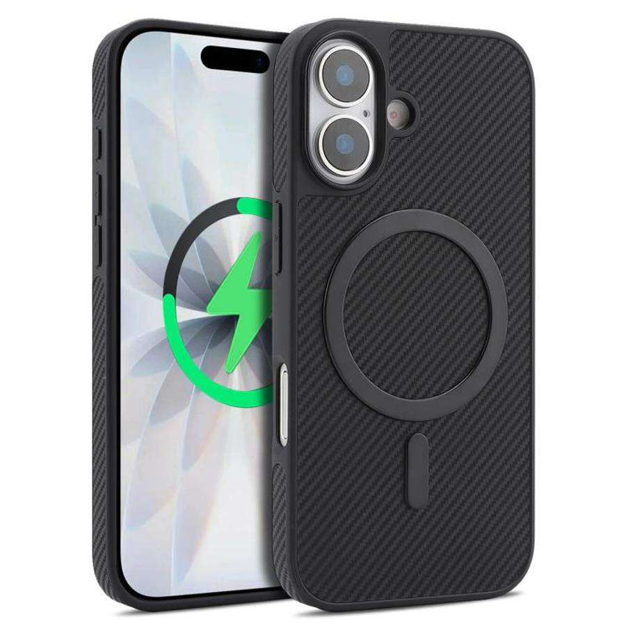 Carbon Fiber MagSafe Phone Case, For iPhone 18 Pro, For iPhone 18 Pro Max, For iPhone 17 Pro Max,...