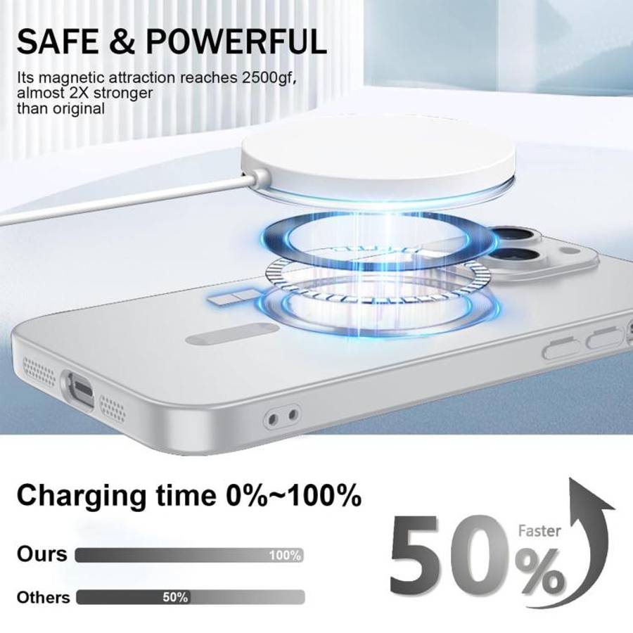 Ultra thin Metallic TPU MagSafe Phone Case with Lens Film, For iPhone 14 Plus, For iPhone 14, For...