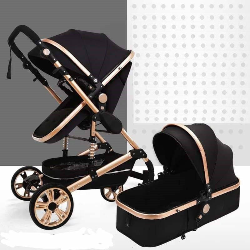 Belecoo 2 in 1 Baby Stroller [Khaki]