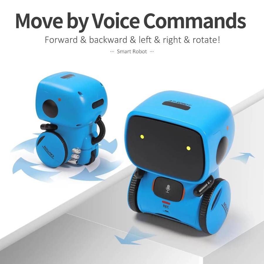 Interactive Smart Robot Toy  Talking, Singing, Dancing & Voice-Controlled Companion for Kids