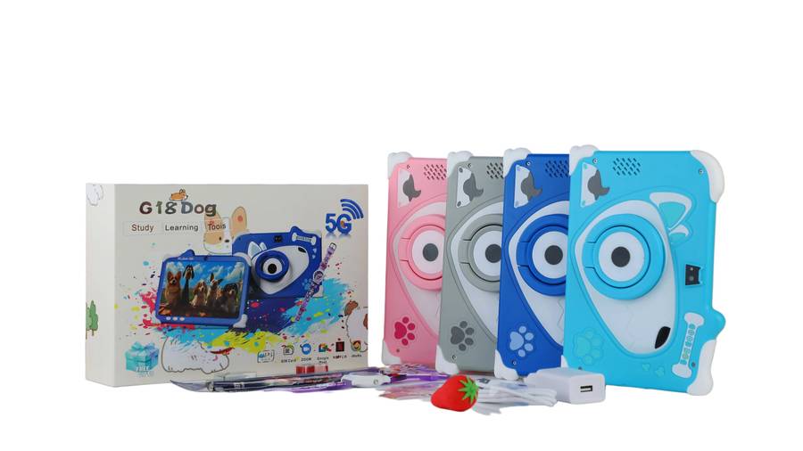 7-inch Kids Tablet Pad G18 Dog Android