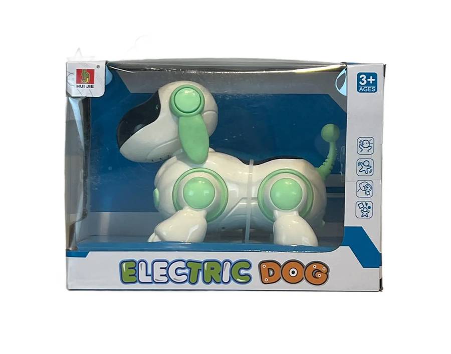 Electric Walking & Barking Dog Toy  Interactive Battery-Operated Puppy for Kids (Ages 3+)